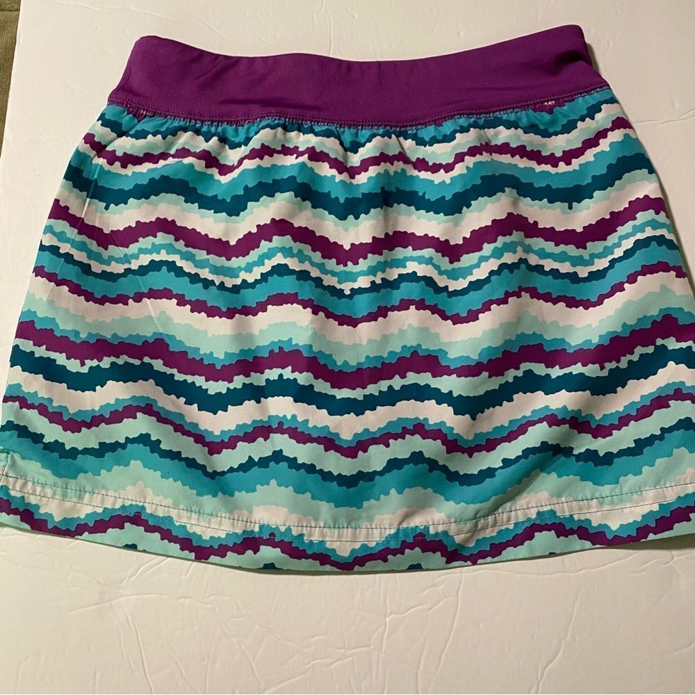 Columbia girls Ripple Maker Board swimsuit Skort skirt bottom omni shade 10-12